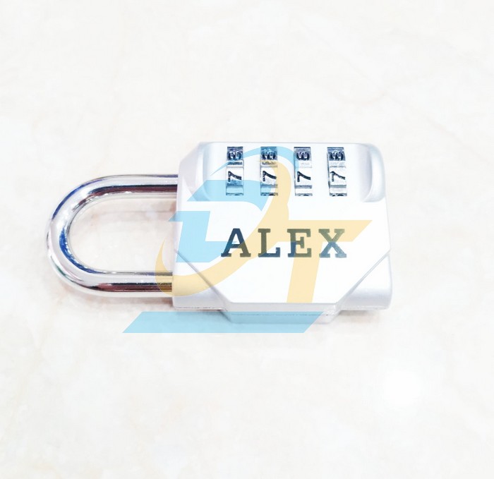 Ổ kh&oacute;a 4 số Alex m&agrave;u bạc 40mm  ALEX | Gi&aacute; rẻ nhất - C&ocirc;ng Ty TNHH Thương Mại Dịch Vụ Đạt T&acirc;m