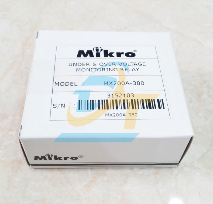 Relay bảo vệ điện &aacute;p 11 ch&acirc;n 380V Mikro MX200A  Mikro | Gi&aacute; rẻ nhất - C&ocirc;ng Ty TNHH Thương Mại Dịch Vụ Đạt T&acirc;m