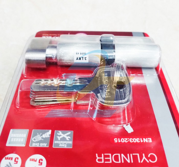 Ruột kh&oacute;a 1 đầu ch&igrave;a, 1 đầu vặn 71mm Hafele 489.56.004  HAFELE | Gi&aacute; rẻ nhất - C&ocirc;ng Ty TNHH Thương Mại Dịch Vụ Đạt T&acirc;m