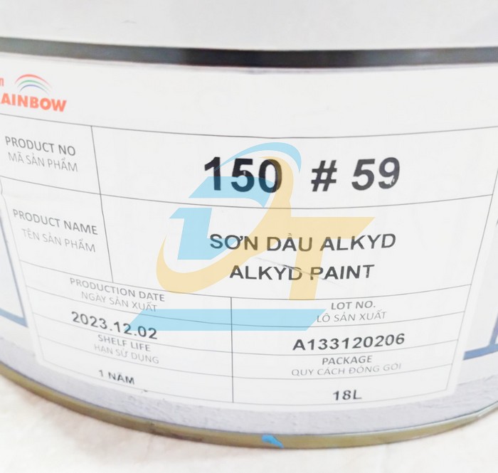 Sơn dầu Alkyd 18L Rainbow 150#59 150#59 Rainbow | Gi&aacute; rẻ nhất - C&ocirc;ng Ty TNHH Thương Mại Dịch Vụ Đạt T&acirc;m