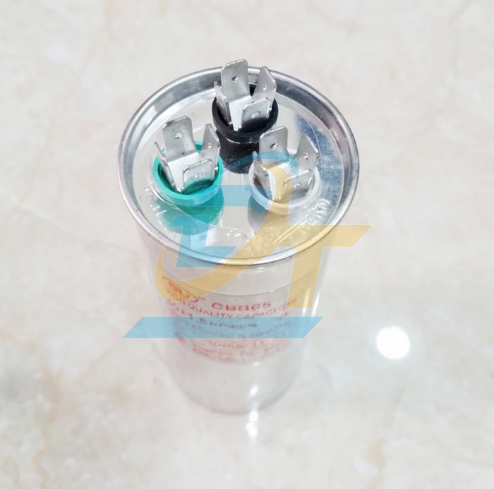 Tụ điều h&ograve;a 3 ch&acirc;n 450V CBB65 40+1.5uF  China | Gi&aacute; rẻ nhất - C&ocirc;ng Ty TNHH Thương Mại Dịch Vụ Đạt T&acirc;m