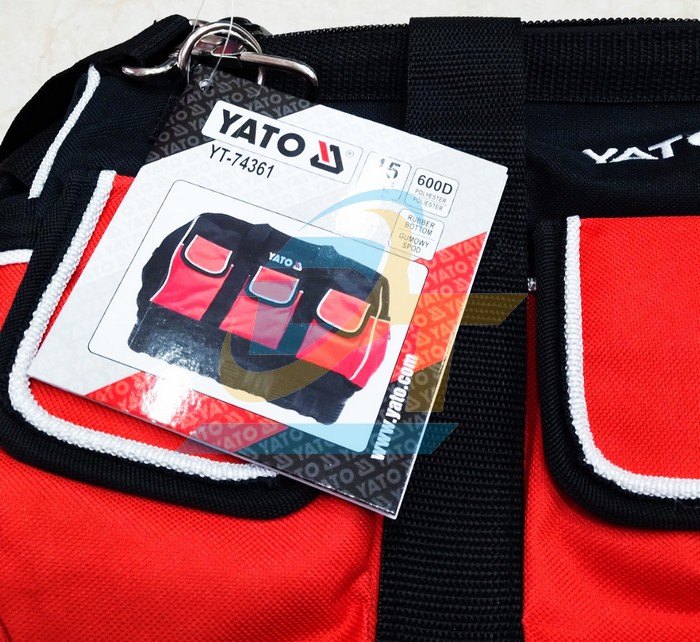 T&uacute;i đựng đồ nghề đế cao su 16 ngăn Yato YT-74361 YT-74361 YaTo | Gi&aacute; rẻ nhất - C&ocirc;ng Ty TNHH Thương Mại Dịch Vụ Đạt T&acirc;m