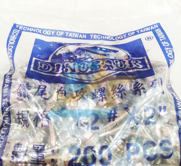 V&iacute;t bắn t&ocirc;n sắt ron trắng xi 7 m&agrave;u Dinosaur M12x50mm  DINOSAUR | Gi&aacute; rẻ nhất - C&ocirc;ng Ty TNHH Thương Mại Dịch Vụ Đạt T&acirc;m