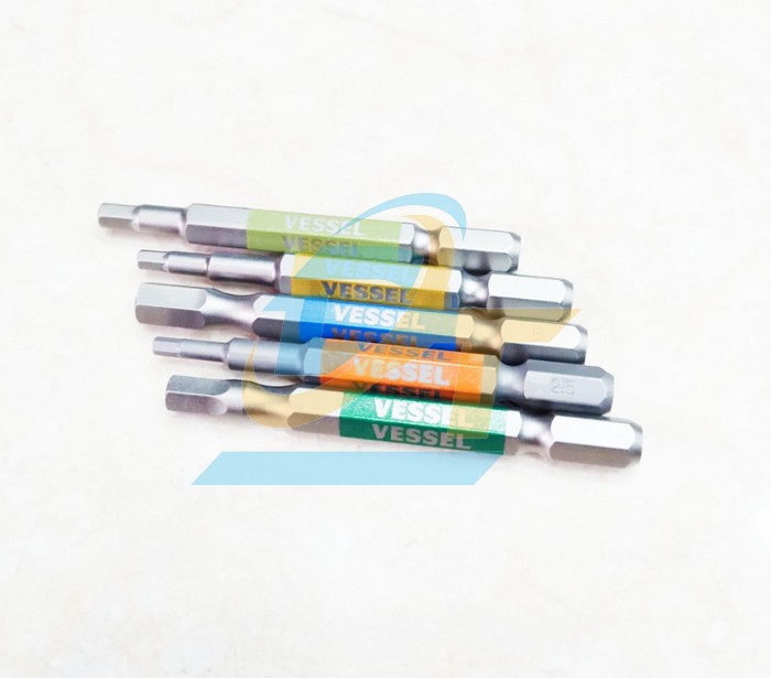 Bộ 5 mũi v&iacute;t đầu lục gi&aacute;c d&agrave;i 65mm Vessel GS5P-31  Vessel | Gi&aacute; rẻ nhất - C&ocirc;ng Ty TNHH Thương Mại Dịch Vụ Đạt T&acirc;m