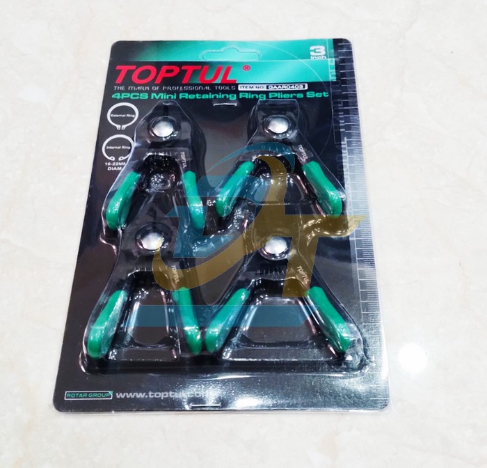Bộ k&igrave;m mở phe mini 4 chi tiết Toptul GAAR0403  TOPTUL | Gi&aacute; rẻ nhất - C&ocirc;ng Ty TNHH Thương Mại Dịch Vụ Đạt T&acirc;m