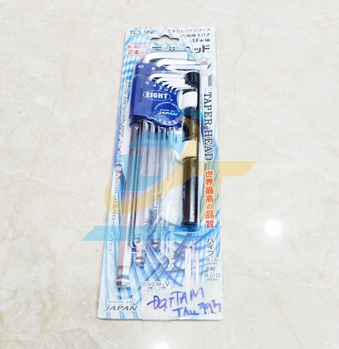 Bộ lục gi&aacute;c đầu bi 9 c&acirc;y 1.5-10mm Eight TLS-9NP  Eight | Gi&aacute; rẻ nhất - C&ocirc;ng Ty TNHH Thương Mại Dịch Vụ Đạt T&acirc;m