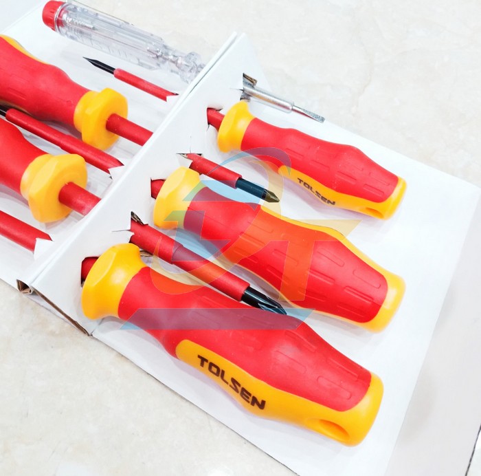 Bộ tua v&iacute;t c&aacute;ch điện 6 c&acirc;y Tolsen 38013  Tolsen | Gi&aacute; rẻ nhất - C&ocirc;ng Ty TNHH Thương Mại Dịch Vụ Đạt T&acirc;m
