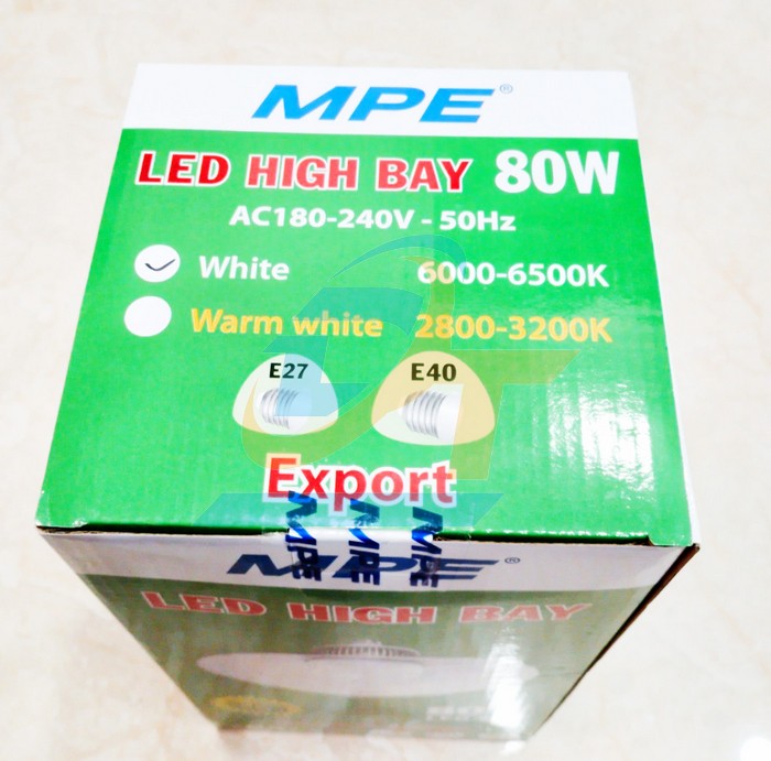 B&oacute;ng đ&egrave;n Led bulb trụ th&acirc;n nh&ocirc;m 80W 6500K MPE LB-80T  MPE | Gi&aacute; rẻ nhất - C&ocirc;ng Ty TNHH Thương Mại Dịch Vụ Đạt T&acirc;m