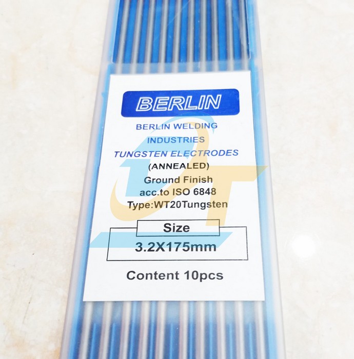 Điện cực h&agrave;n Tig (Sắt-inox) Tungsten Berlin 3.2x175mm  China | Gi&aacute; rẻ nhất - C&ocirc;ng Ty TNHH Thương Mại Dịch Vụ Đạt T&acirc;m