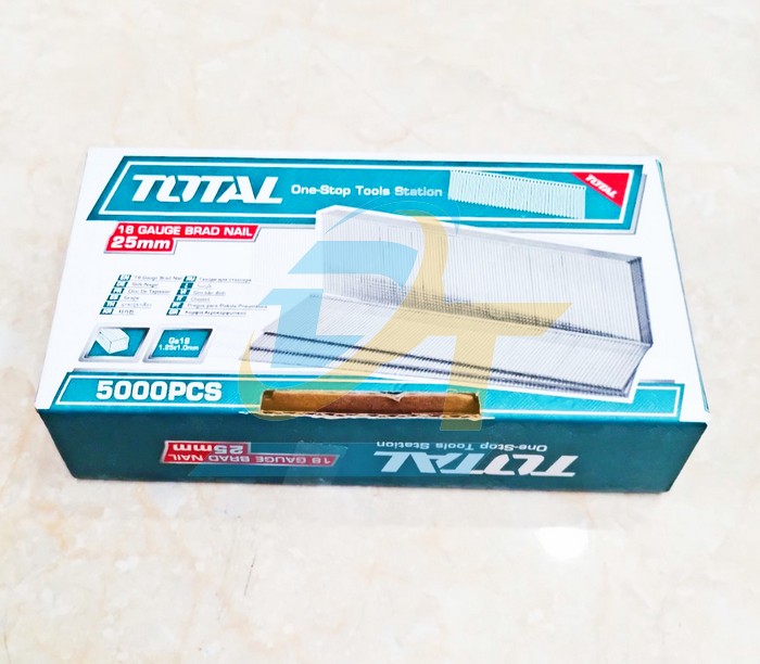 Đinh bấm thẳng 25mm Total TAC918251 (Hộp 5000 c&acirc;y)  Total | Gi&aacute; rẻ nhất - C&ocirc;ng Ty TNHH Thương Mại Dịch Vụ Đạt T&acirc;m