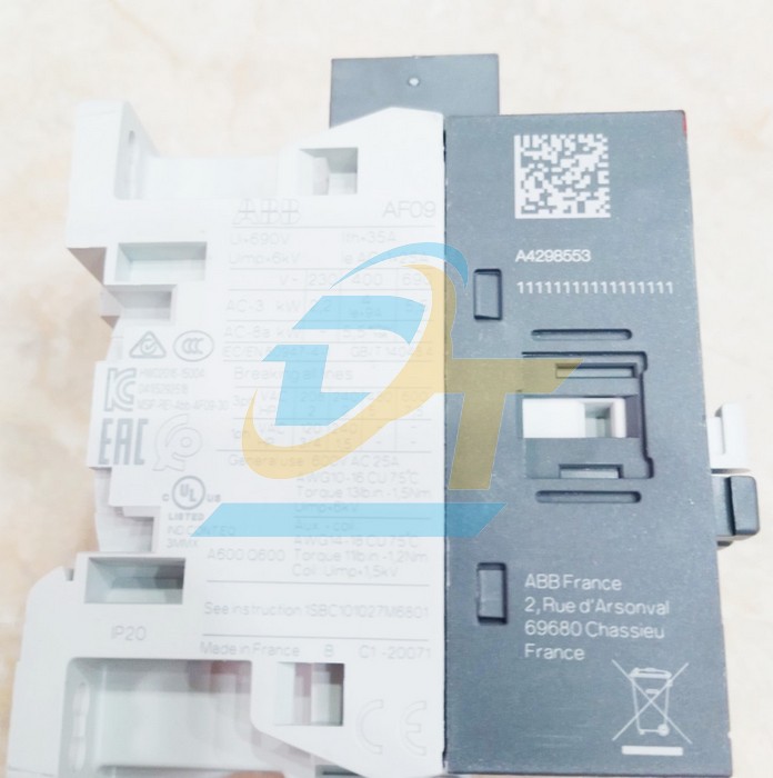 Khởi động từ 3P 9A 24-60V ABB AF09-30-01-41  ABB | Gi&aacute; rẻ nhất - C&ocirc;ng Ty TNHH Thương Mại Dịch Vụ Đạt T&acirc;m