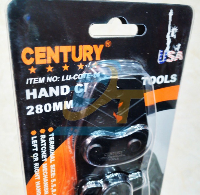 K&igrave;m bấm cos cộng lực số 14 (5.5-14mm2) 280mm Century LU-COTE-14 LU-COTE-14 Century | Gi&aacute; rẻ nhất - C&ocirc;ng Ty TNHH Thương Mại Dịch Vụ Đạt T&acirc;m