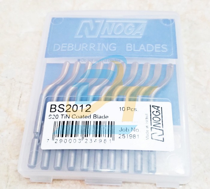 Lưỡi dao gọt bavia inox S20 TiN Noga BS2012  NOGA | Gi&aacute; rẻ nhất - C&ocirc;ng Ty TNHH Thương Mại Dịch Vụ Đạt T&acirc;m
