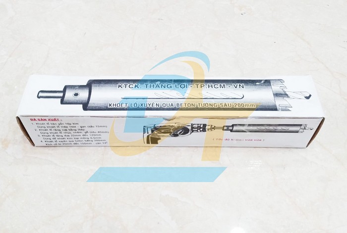 Mũi khoan r&uacute;t l&otilde;i kho&eacute;t lỗ xuy&ecirc;n tường Thắng Lợi phi 49 s&acirc;u 200mm  ThangLoi | Gi&aacute; rẻ nhất - C&ocirc;ng Ty TNHH Thương Mại Dịch Vụ Đạt T&acirc;m