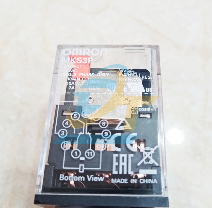 Relay trung gian 220V Omron MKS3P  Omron | Gi&aacute; rẻ nhất - C&ocirc;ng Ty TNHH Thương Mại Dịch Vụ Đạt T&acirc;m