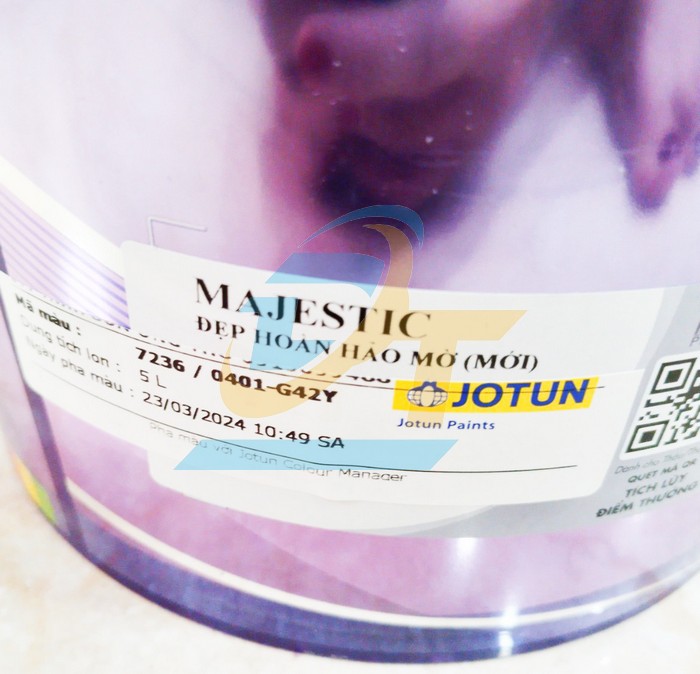 Sơn nội thất Jotun Majestic Đẹp ho&agrave;n hảo mờ 5L  JOTUN | Gi&aacute; rẻ nhất - C&ocirc;ng Ty TNHH Thương Mại Dịch Vụ Đạt T&acirc;m