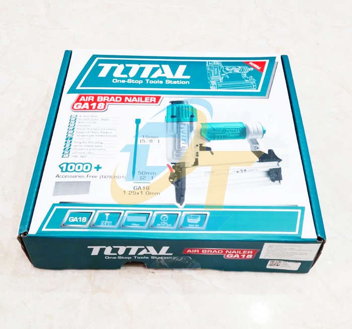 S&uacute;ng bắn đinh ghim thẳng d&ugrave;ng hơi Total TAT83501  Total | Gi&aacute; rẻ nhất - C&ocirc;ng Ty TNHH Thương Mại Dịch Vụ Đạt T&acirc;m