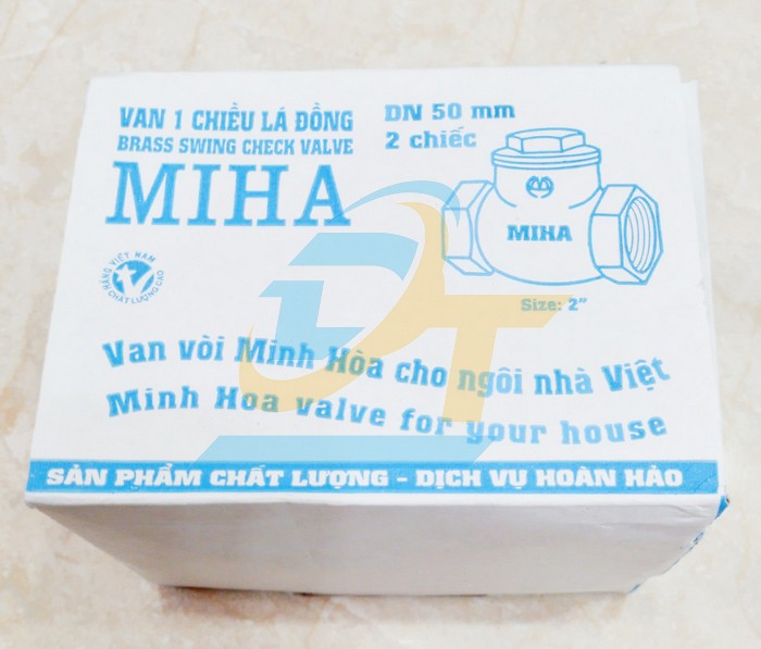 Van 1 chiều l&aacute; lật đồng MIHA DN50 - Phi 60  MinhHoa | Gi&aacute; rẻ nhất - C&ocirc;ng Ty TNHH Thương Mại Dịch Vụ Đạt T&acirc;m