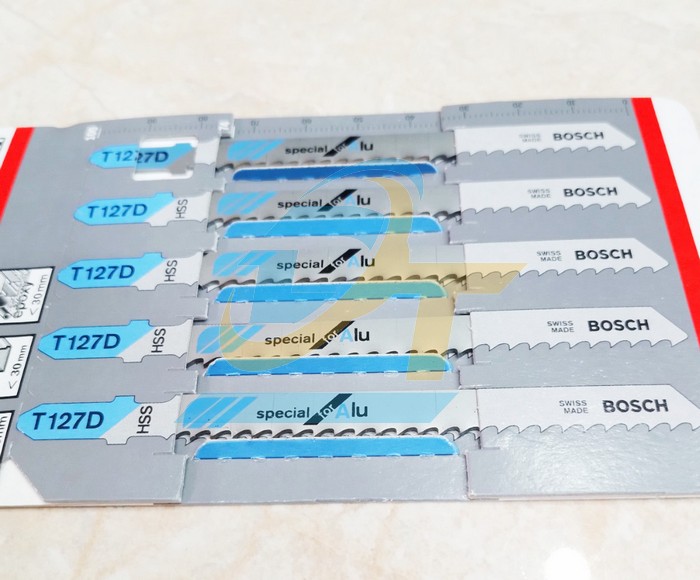 Vỉ 5 lưỡi cưa lọng (nh&ocirc;m) T127D Bosch 2608631017  Bosch | Gi&aacute; rẻ nhất - C&ocirc;ng Ty TNHH Thương Mại Dịch Vụ Đạt T&acirc;m