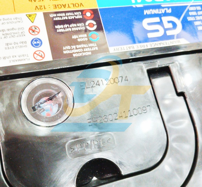 Ắc quy kh&ocirc; GS MF 46B24L (12V-45Ah)  GS | Gi&aacute; rẻ nhất - C&ocirc;ng Ty TNHH Thương Mại Dịch Vụ Đạt T&acirc;m