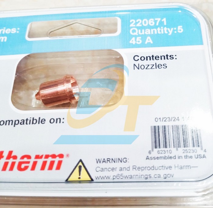 B&eacute;c cắt Plasma 45A PMX45 Hypertherm 220671  HYPERTHERM | Gi&aacute; rẻ nhất - C&ocirc;ng Ty TNHH Thương Mại Dịch Vụ Đạt T&acirc;m