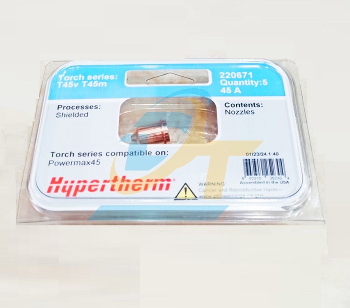 B&eacute;c cắt Plasma 45A PMX45 Hypertherm 220671  HYPERTHERM | Gi&aacute; rẻ nhất - C&ocirc;ng Ty TNHH Thương Mại Dịch Vụ Đạt T&acirc;m