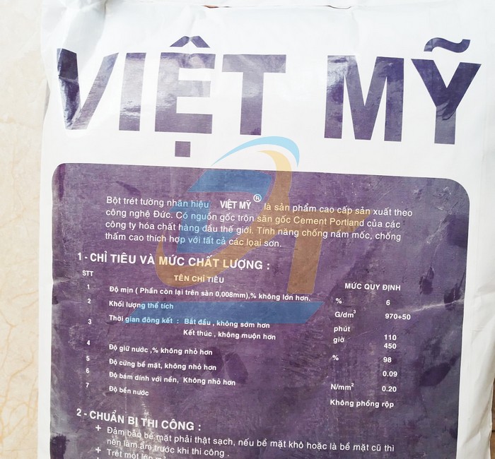 Bột tr&eacute;t tường nội thất Việt Mỹ 40kg  VietMy | Gi&aacute; rẻ nhất - C&ocirc;ng Ty TNHH Thương Mại Dịch Vụ Đạt T&acirc;m