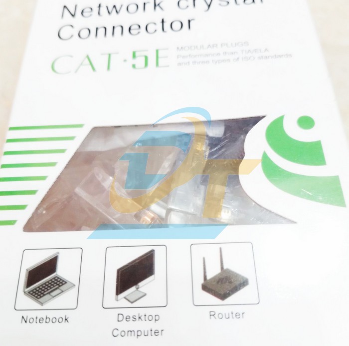 Đầu bấm mạng RJ45 Cat 5E King-Master KM508 (Hộp 100 c&aacute;i)  KING-MASTER | Gi&aacute; rẻ nhất - C&ocirc;ng Ty TNHH Thương Mại Dịch Vụ Đạt T&acirc;m