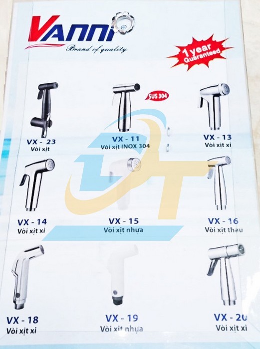 Đầu xịt vệ sinh nhựa c&ograve; &acirc;m  Vanni | Gi&aacute; rẻ nhất - C&ocirc;ng Ty TNHH Thương Mại Dịch Vụ Đạt T&acirc;m