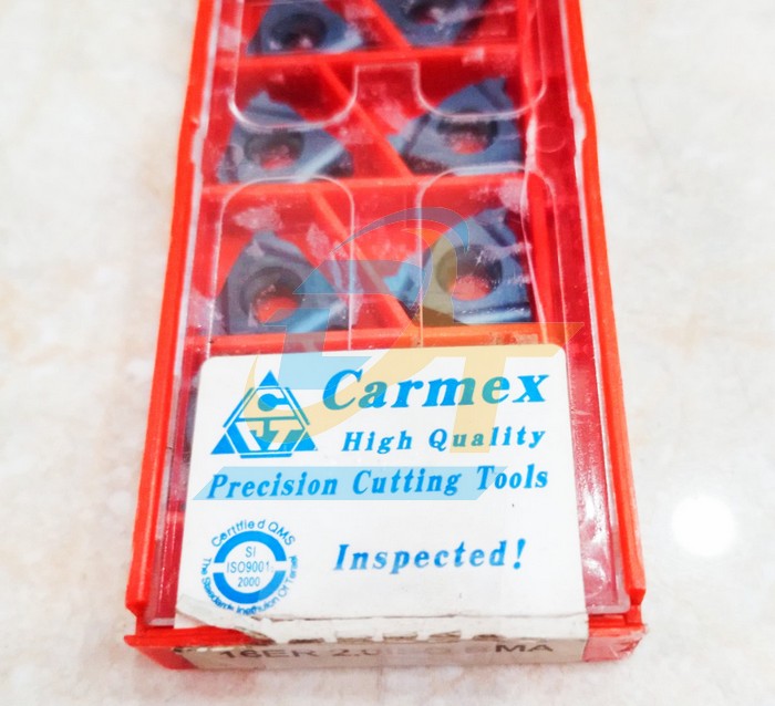 Mảnh tiện ren ngo&agrave;i bước 2mm Carmex 16 ER 2.0ISO BMA  CARMEX | Gi&aacute; rẻ nhất - C&ocirc;ng Ty TNHH Thương Mại Dịch Vụ Đạt T&acirc;m