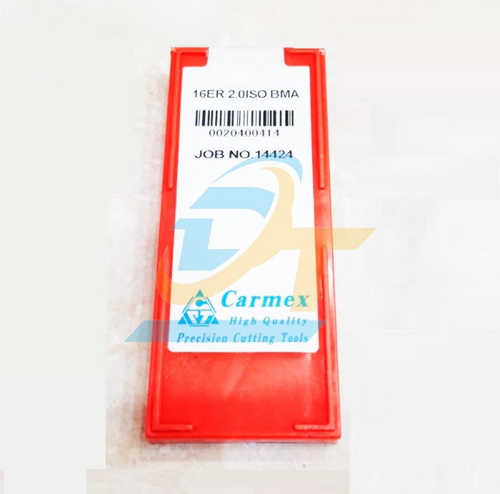 Mảnh tiện ren ngo&agrave;i bước 2mm Carmex 16 ER 2.0ISO BMA  CARMEX | Gi&aacute; rẻ nhất - C&ocirc;ng Ty TNHH Thương Mại Dịch Vụ Đạt T&acirc;m