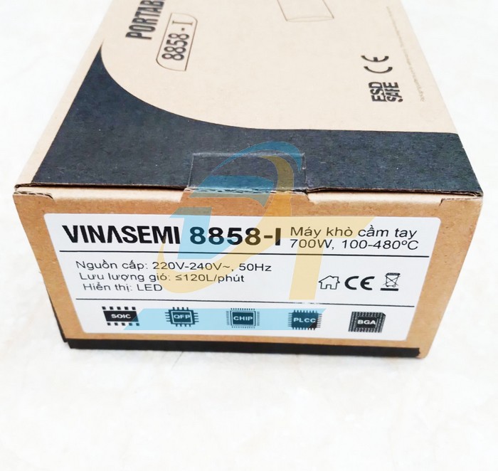 M&aacute;y kh&ograve; nhiệt cầm tay 700W 220V Vinasemi 8858-I  VINASEMI | Gi&aacute; rẻ nhất - C&ocirc;ng Ty TNHH Thương Mại Dịch Vụ Đạt T&acirc;m