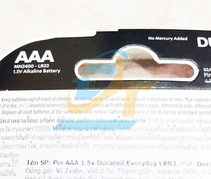Pin AAA 1.5V Duracell MN2400-LR03  DURACELL | Gi&aacute; rẻ nhất - C&ocirc;ng Ty TNHH Thương Mại Dịch Vụ Đạt T&acirc;m