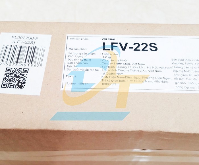 V&ograve;i chậu lavabo lạnh đồng mạ Crome Inax LFV-22S LFV-22S INAX | Gi&aacute; rẻ nhất - C&ocirc;ng Ty TNHH Thương Mại Dịch Vụ Đạt T&acirc;m