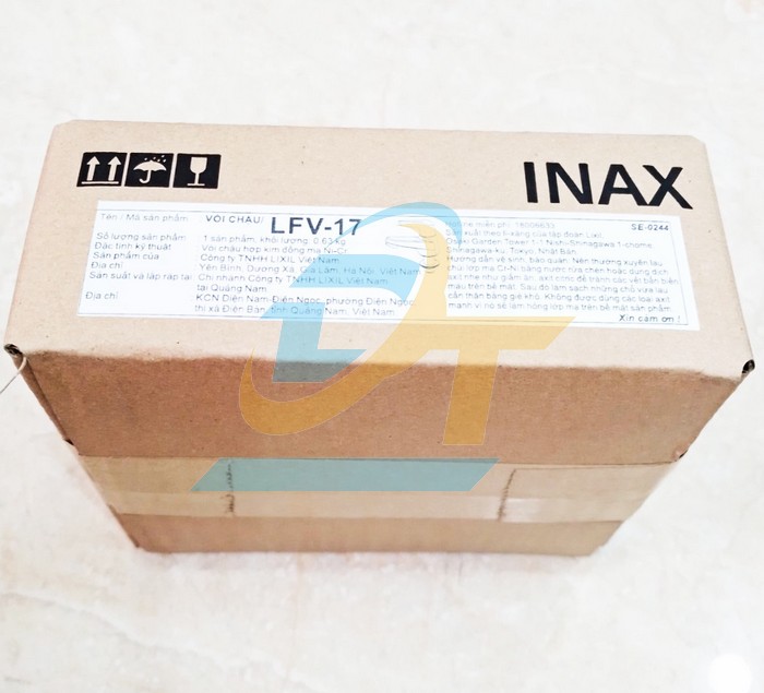 V&ograve;i lavabo lạnh đồng mạ Crome Inax LFV-17  INAX | Gi&aacute; rẻ nhất - C&ocirc;ng Ty TNHH Thương Mại Dịch Vụ Đạt T&acirc;m