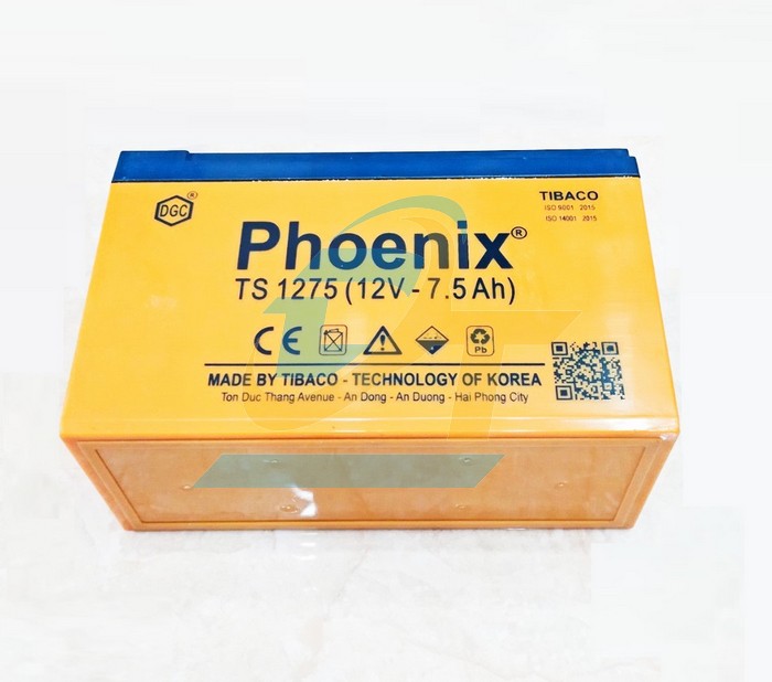 Ắc quy kh&ocirc; 12V 7.5Ah Phoenix TS1275  PHOENIX | Gi&aacute; rẻ nhất - C&ocirc;ng Ty TNHH Thương Mại Dịch Vụ Đạt T&acirc;m