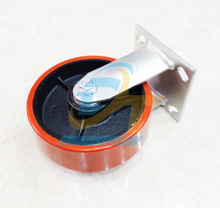 B&aacute;nh xe chịu tải 500kg cố định PU l&otilde;i gang D150x51 S4-6208-959  VietNam | Gi&aacute; rẻ nhất - C&ocirc;ng Ty TNHH Thương Mại Dịch Vụ Đạt T&acirc;m