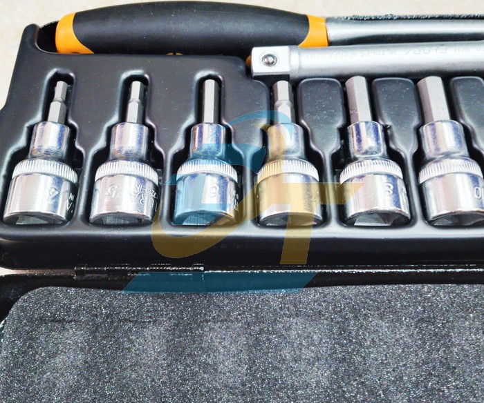 Bộ đầu tu&yacute;p lục gi&aacute;c hệ m&eacute;t 1/2" 12 chi tiết 4-19mm Elora 770-KINMK  ELORA | Gi&aacute; rẻ nhất - C&ocirc;ng Ty TNHH Thương Mại Dịch Vụ Đạt T&acirc;m