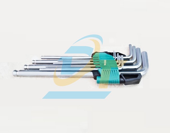 Bộ lục gi&aacute;c bi d&agrave;i 9 chi tiết 1.5-10mm Sata 09101A  SATA | Gi&aacute; rẻ nhất - C&ocirc;ng Ty TNHH Thương Mại Dịch Vụ Đạt T&acirc;m