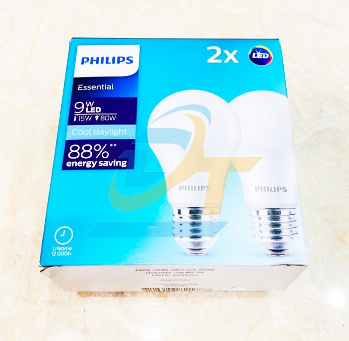 B&oacute;ng đ&egrave;n Led bulb 9W E27 6500K 220V Essential Philips  Philips | Gi&aacute; rẻ nhất - C&ocirc;ng Ty TNHH Thương Mại Dịch Vụ Đạt T&acirc;m