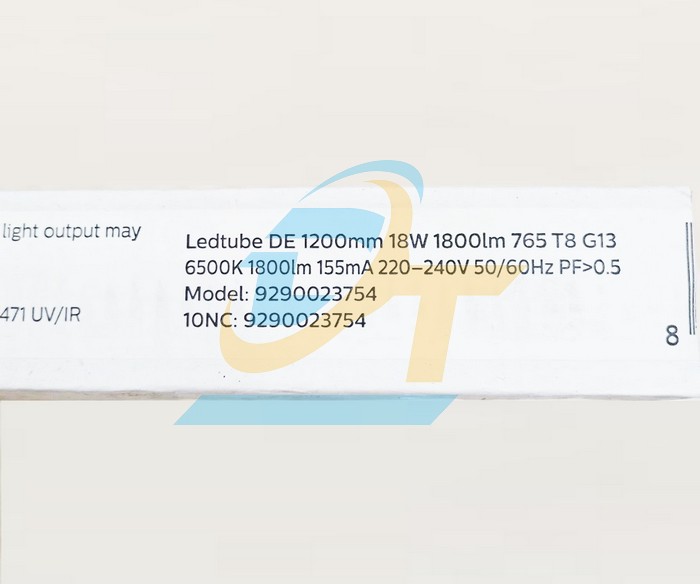 B&oacute;ng đ&egrave;n Led Tube DE 1.2m 18W 6500K Philips 765 T8 G13  Philips | Gi&aacute; rẻ nhất - C&ocirc;ng Ty TNHH Thương Mại Dịch Vụ Đạt T&acirc;m