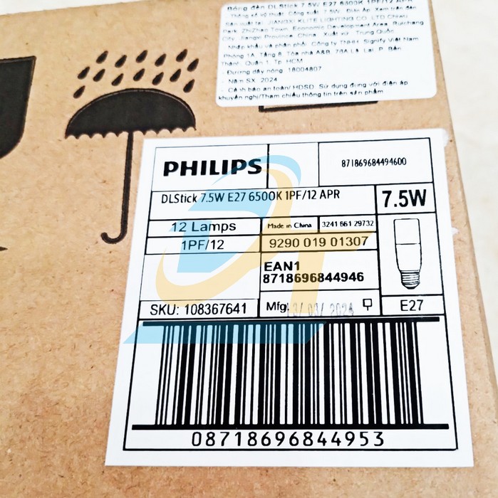 B&oacute;ng Led Philips DLStick 7.5W E27 6500K 1PF/12 APR  Philips | Gi&aacute; rẻ nhất - C&ocirc;ng Ty TNHH Thương Mại Dịch Vụ Đạt T&acirc;m