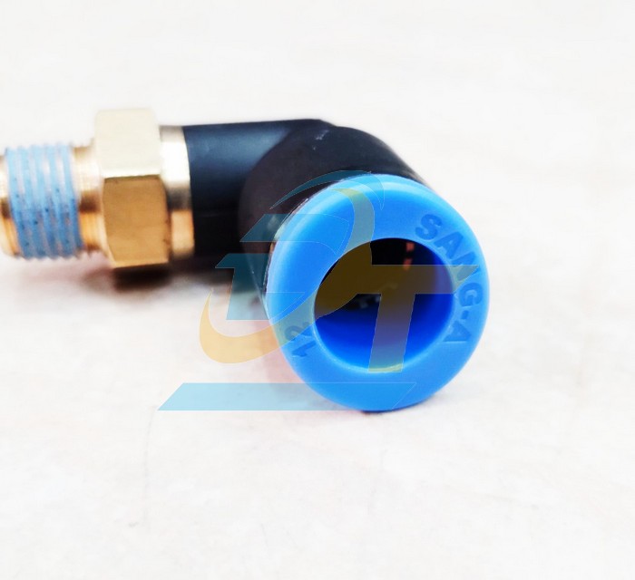 Co nối hơi chữ L phi 8mm - Ren ngo&agrave;i 9.6mm Sang-A GPL0801  SANG-A | Gi&aacute; rẻ nhất - C&ocirc;ng Ty TNHH Thương Mại Dịch Vụ Đạt T&acirc;m