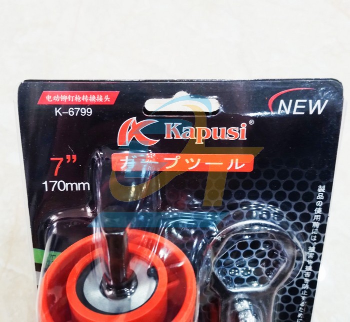 Đầu r&uacute;t đinh t&aacute;n gắn m&aacute;y khoan Kapusi K-6799  Kapusi | Gi&aacute; rẻ nhất - C&ocirc;ng Ty TNHH Thương Mại Dịch Vụ Đạt T&acirc;m