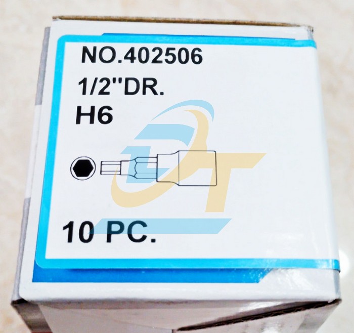 Đầu tu&yacute;p 1/2" b&iacute;t lục gi&aacute;c 6mm Kingtony 402506  KingTony | Gi&aacute; rẻ nhất - C&ocirc;ng Ty TNHH Thương Mại Dịch Vụ Đạt T&acirc;m