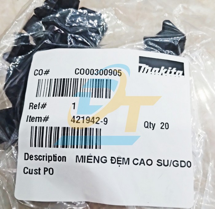 Đệm cao su khớp nối m&aacute;y m&agrave;i khu&ocirc;n GD0600/GD0601 Makita 421942-9  Makita | Gi&aacute; rẻ nhất - C&ocirc;ng Ty TNHH Thương Mại Dịch Vụ Đạt T&acirc;m