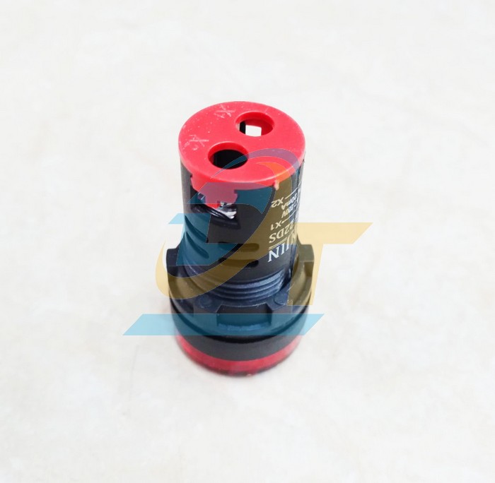 Đ&egrave;n b&aacute;o pha 220V phi 22 m&agrave;u đỏ Minjin MJ16-22DS MJ16-22DS MINJIN | Gi&aacute; rẻ nhất - C&ocirc;ng Ty TNHH Thương Mại Dịch Vụ Đạt T&acirc;m