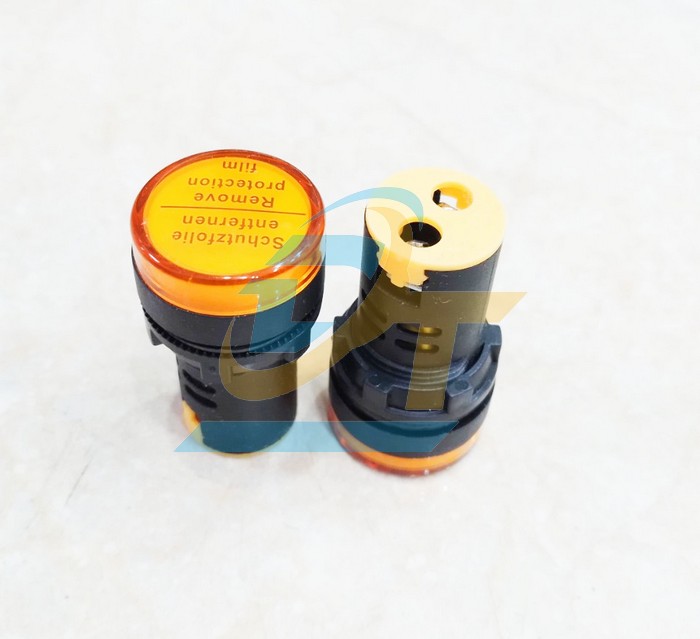 Đ&egrave;n b&aacute;o pha 220V phi 22 m&agrave;u v&agrave;ng AD16-22DS  China | Gi&aacute; rẻ nhất - C&ocirc;ng Ty TNHH Thương Mại Dịch Vụ Đạt T&acirc;m