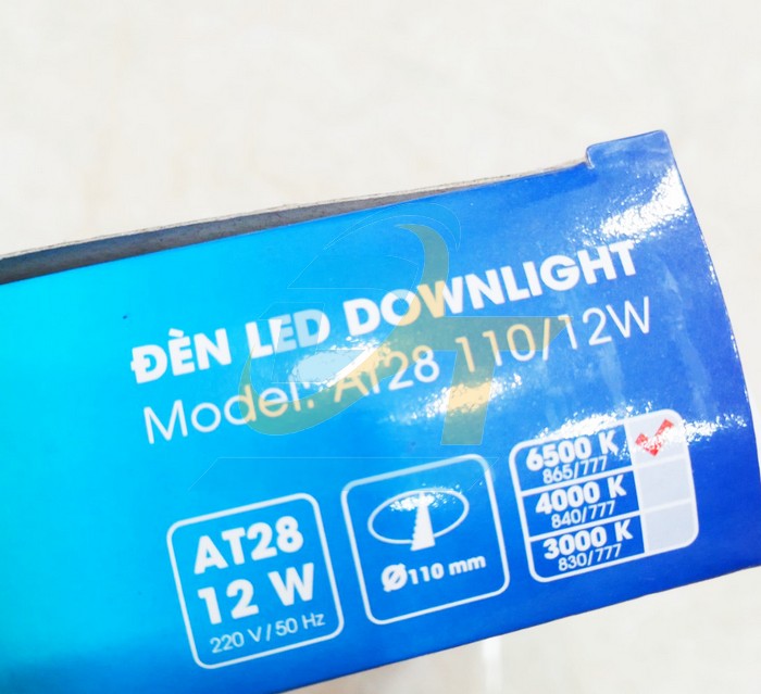 Đ&egrave;n led Downlight &acirc;m trần 110/12W 6500K Rạng Đ&ocirc;ng AT28  RangDong | Gi&aacute; rẻ nhất - C&ocirc;ng Ty TNHH Thương Mại Dịch Vụ Đạt T&acirc;m