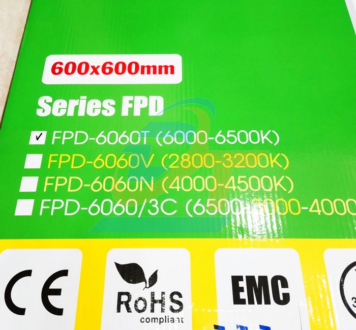 Đ&egrave;n Led Panel 600x600x35mm 40W 6000-6500K MPE FPD-6060T FPD-6060T MPE | Gi&aacute; rẻ nhất - C&ocirc;ng Ty TNHH Thương Mại Dịch Vụ Đạt T&acirc;m
